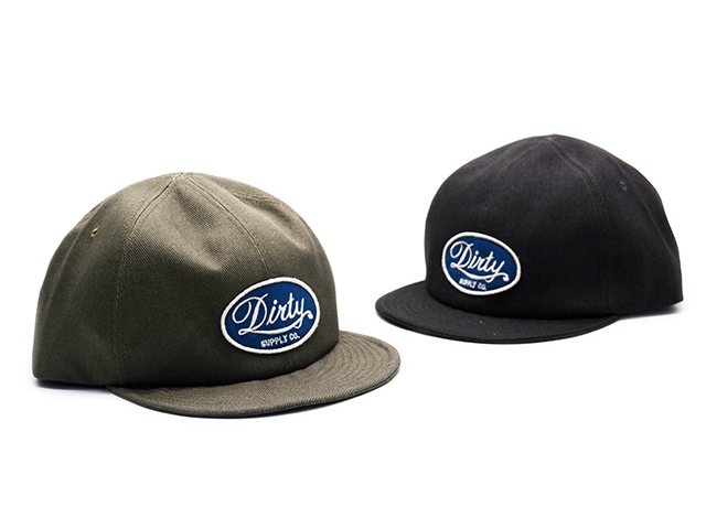 全2色【AT-DIRTY/アットダーティー】2025AW「Oval Bowl Cap/オーバル