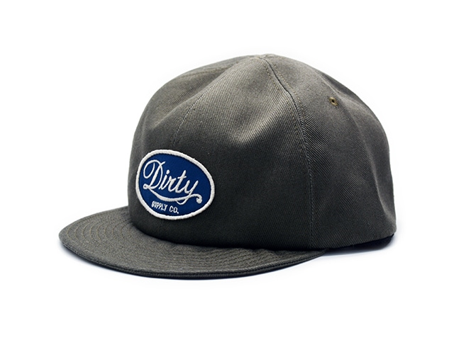 全2色【AT-DIRTY/アットダーティー】2025AW「Oval Bowl Cap/オーバル