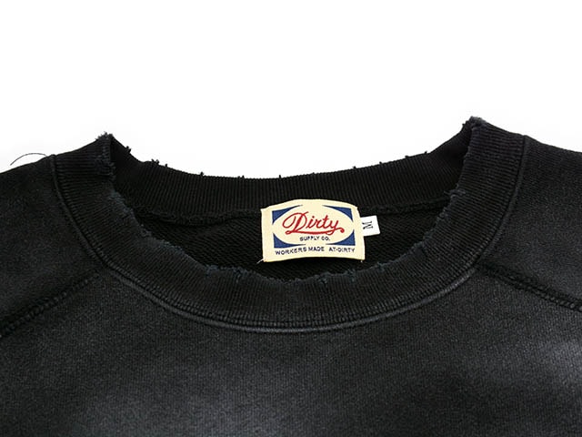 全2色【AT-DIRTY/アットダーティー】2025AW「Dirty College Sweat