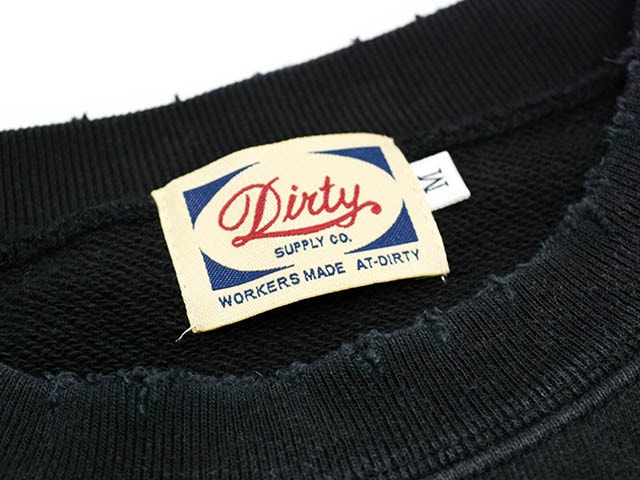 全2色【AT-DIRTY/アットダーティー】2025AW「Dirty College Sweat