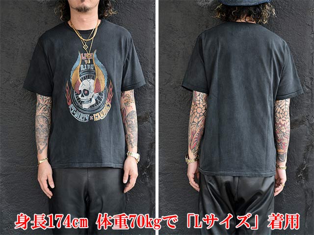AT-DIRTY/アットダーティー】2025SS「Live to Ride S/S Tee/ライブトゥ
