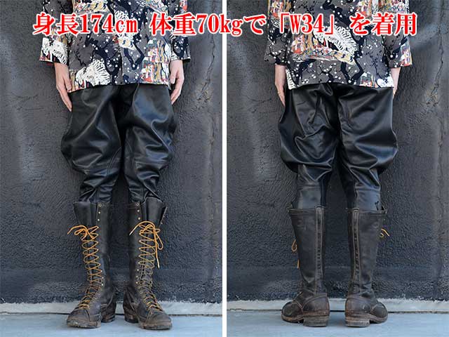 ブラックサイン　BLACK SIGN ブリーチーズ BLACK SIGN/ブラックサイン】「1940's Goatskin Gurkha Breeches