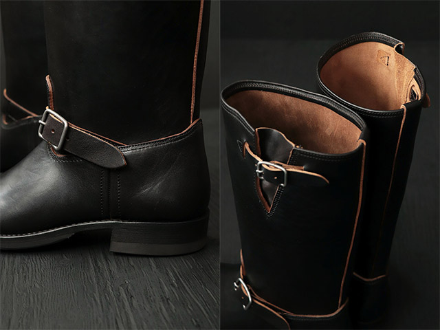 【BLACK SIGN/ブラックサイン】2023AW「Aviator  Boots/アヴィエイターブーツ」(BSSF-17001)【予約商品/2024年中入荷予定】(ブーツ/アメカジ/ハーレー/ジョッパーズ/ミリタリー/ホットロッド/バイク/WOLF  PACK/ウルフパック)-WOLF PACK