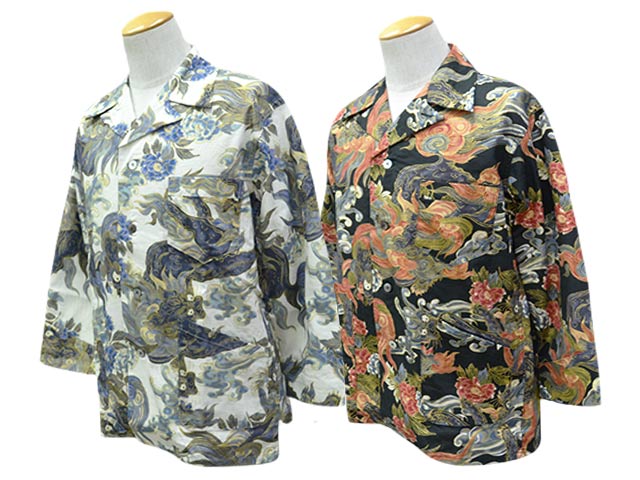 全2色【BLACK SIGN/ブラックサイン】2026SS「Night Shirt”Japanese