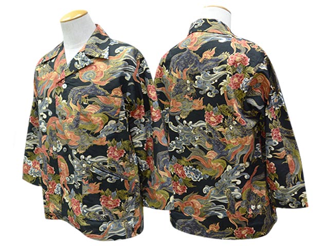 全2色【BLACK SIGN/ブラックサイン】2026SS「Night Shirt”Japanese