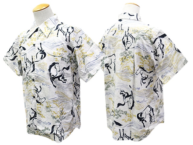 全2色【BLACK SIGN/ブラックサイン】2026SS「Geronimo Shirt”Raging