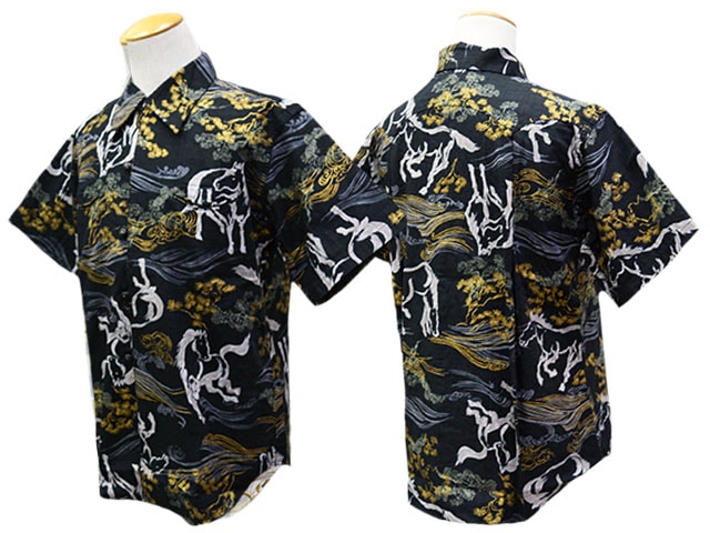 全2色【BLACK SIGN/ブラックサイン】2026SS「Geronimo Shirt”Raging