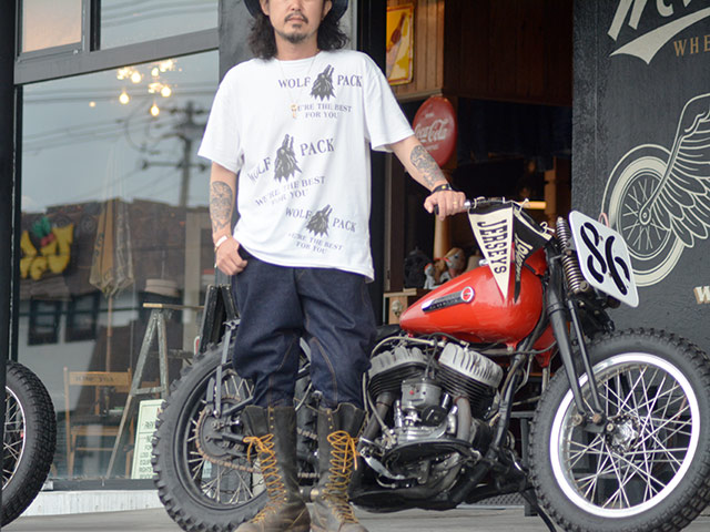 【BLACK SIGN/ブラックサイン】2023SS「Dark Indigo Denim Sheriff  Breeches/ダークインディゴデニムシェリフブリーチーズ」(BSSP-20508)(Jeff  Decker/アメカジ/ハーレー/ジョッパーズ/ミリタリー/ホットロッド/WOLF