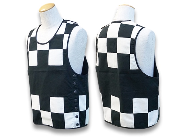 【BLACK SIGN/ブラックサイン】2023SS「Paraffin Weather Race Truck  Vest/パラフィンウェザーレーストラックベスト」(BSSV-23201)(Jeff  Decker/アメカジ/ハーレー/ジョッパーズ/ミリタリー/ホットロッド/WOLF