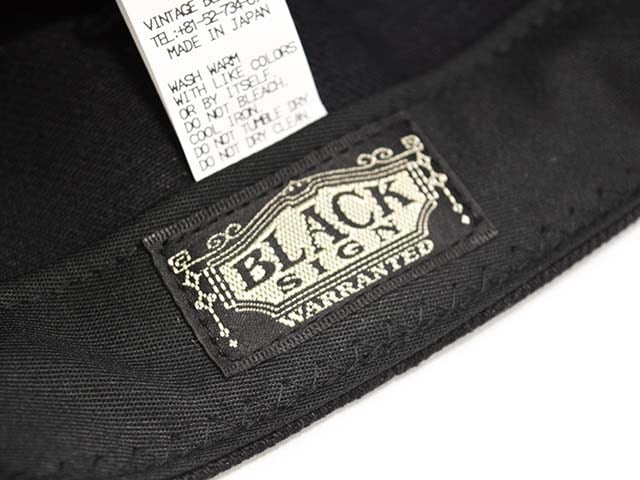 BLACK SIGN/ブラックサイン】2026SS「BLACK CODE Trucker Cap/ブラック