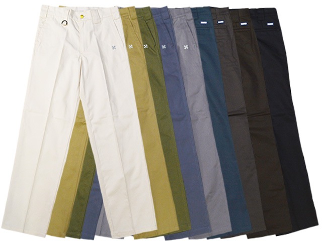 全9色【BLUCO/ブルコ】「Standard Work Pants/スタンダードワークパンツ」(141-41-004)-WOLF PACK