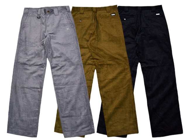 全3色【BLUCO/ブルコ】2025AW「Corduroy Work Pants