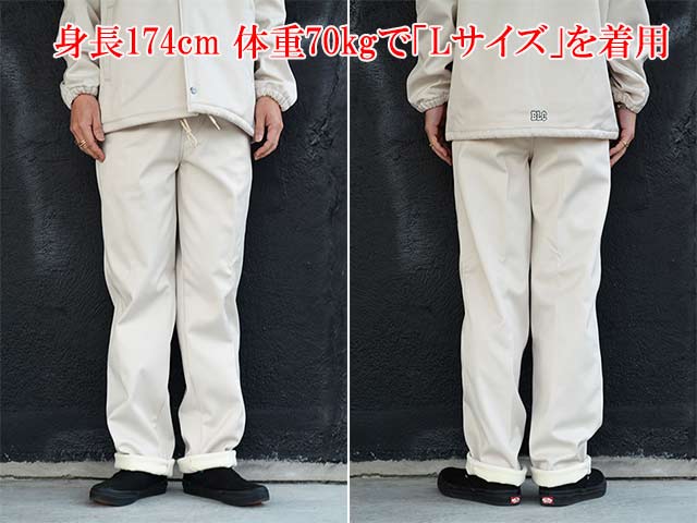 全4色【BLUCO/ブルコ】2025AW「Stretch Warm Work Pants/ストレッチ