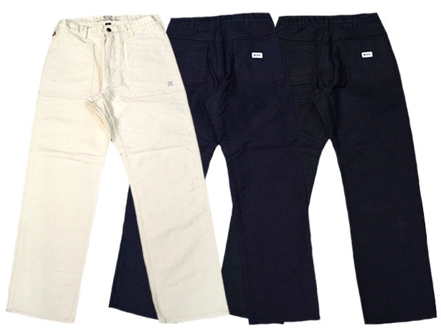 全3色【BLUCO/ブルコ】2025AW「Cord Cloth Sailor Work Pants/コード