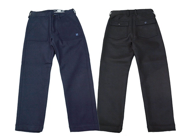 全2色【BLUCO/ブルコ】2025AW「Heavy Melton Fatigue Pants/ヘビー