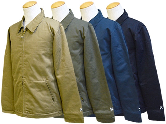 全4色【BLUCO/ブルコ】2023AW「Work  Jacket/ワークジャケット」(0312)(BWG/UNCROWD/アンクラウド/アメカジ/ハーレー/バイカー/バイク/ホットロッド/ホイールズアパレル/WOLF  PACK/ウルフパック)-WOLF PACK