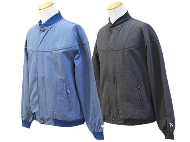 全4色【BLUCO/ブルコ】2024SS「Nylon Derby  Jacket/ナイロンダービージャケット」(141-31-005)【予約商品/2024年2-3月入荷予定】,  (BWG/UNCROWD/アンクラウド/アメカジ/ハーレー/バイカー/バイク/ホットロッド/ホイールズアパレル/WOLF