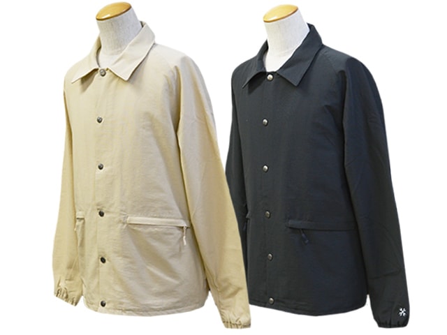 全5色【BLUCO/ブルコ】2024SS「60/40 Chin Strap Coach  Jacket/ロクヨンクロスチンストラップコーチジャケット」(141-31-041)【予約商品/2024年2-3月入荷予定】,