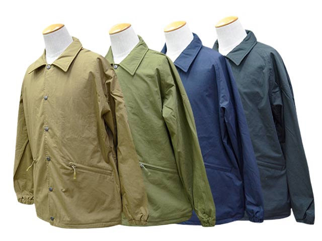 全4色【BLUCO/ブルコ】2026SS「CORDURA Ripstop Coach Jacket