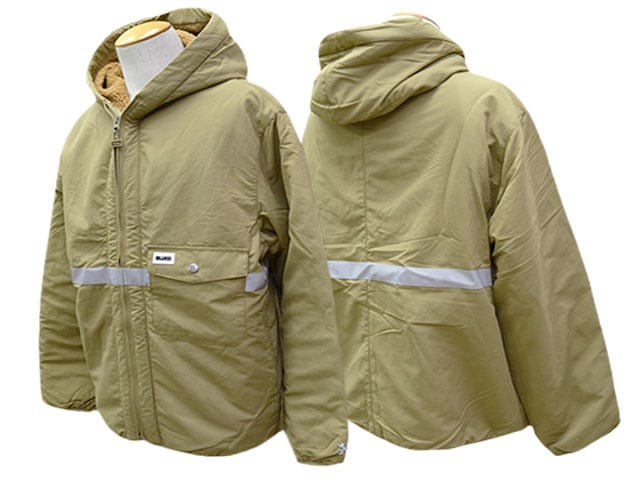 全4色【BLUCO/ブルコ】2025AW「Hooded Reflector Jacket/フーデッド
