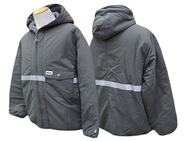 全4色【BLUCO/ブルコ】2025AW「Hooded Reflector Jacket/フーデッド