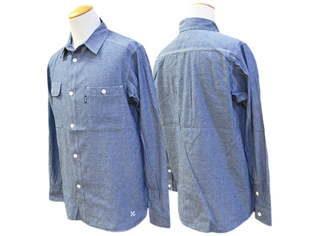 30% OFF)全2色【BLUCO/ブルコ】2025SS「Chambray L/S Work Shirts