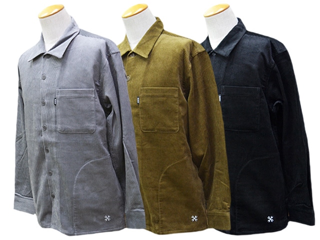 未使用 BLUCO Courduroy Work Shirt XL 全3色【BLUCO/ブルコ】2025AW「Corduroy Work Shirts/コーデュロイ
