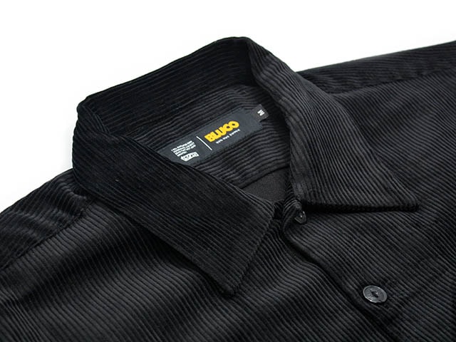 全3色【BLUCO/ブルコ】2025AW「Corduroy Work Shirts/コーデュロイ