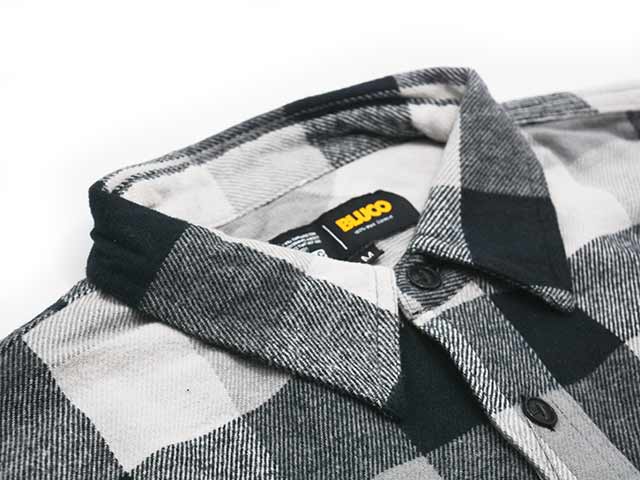 全3色【BLUCO/ブルコ】2025AW「Buffalo Check Flannel Shirts