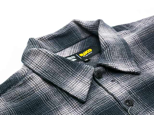 全3色【BLUCO/ブルコ】2025AW「Ombre Check Flannel Shirts/オンブレ