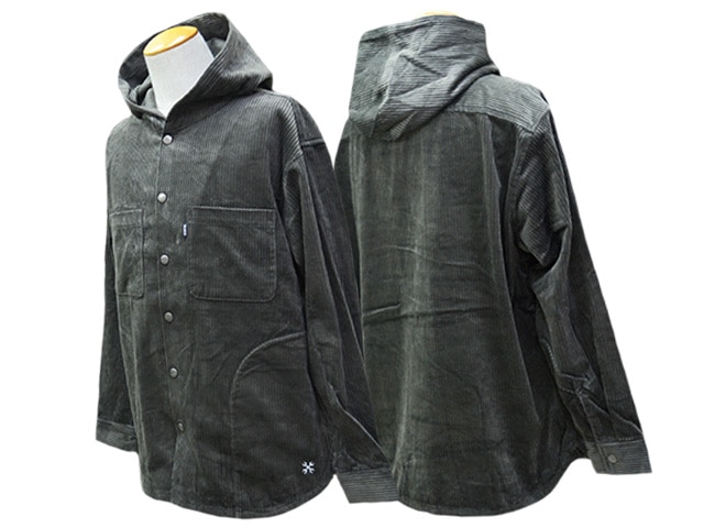 30% OFF)全3色【BLUCO/ブルコ】2025AW「Corduroy Hooded Shirts