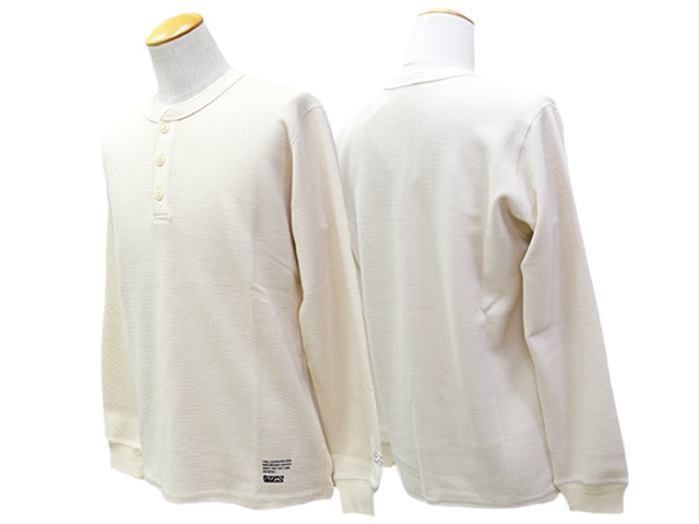 全5色【BLUCO/ブルコ】2025AW「Henry Neck Thermal Shirts/ヘンリー