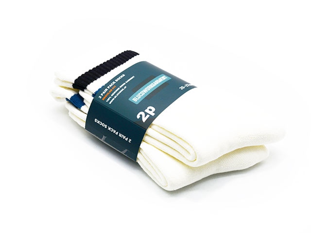 2足セット【BLUCO/ブルコ】2026SS「2-Pack Sox”LINE