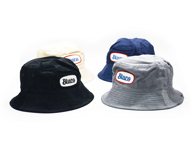 全4色【BLUCO/ブルコ】2025AW「Corduroy Bucket Hat/コーデュロイ