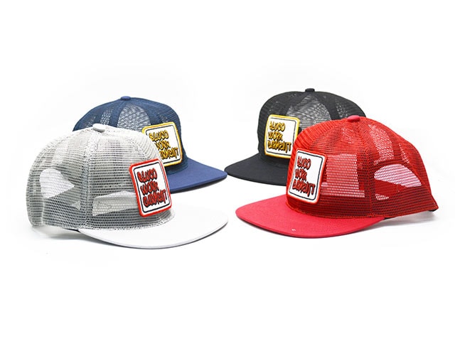 全4色【BLUCO/ブルコ】2026SS「Full Mesh Cap”PATCH”/フルメッシュ