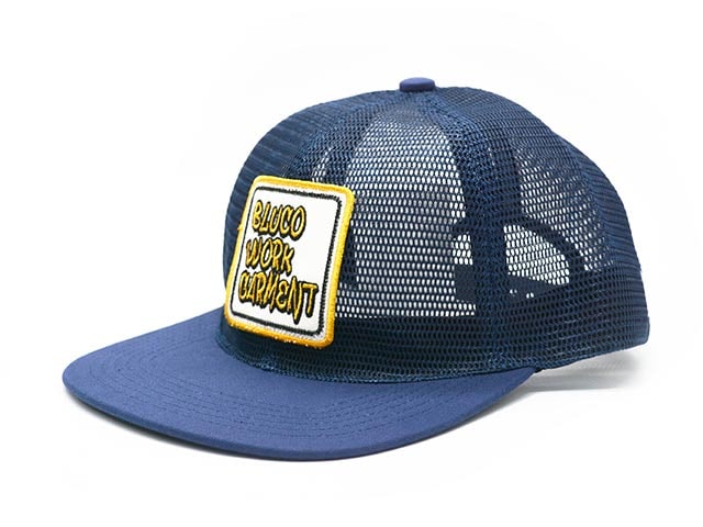全4色【BLUCO/ブルコ】2026SS「Full Mesh Cap”PATCH”/フルメッシュ