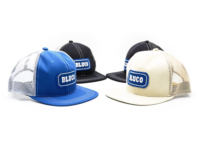 全4色【BLUCO/ブルコ】2026SS「Mesh Cap”PATCH”/メッシュキャップ