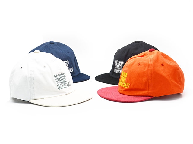 全4色【BLUCO/ブルコ】2026SS「Light Canvas Stash Cap”BLOCK”/ライト