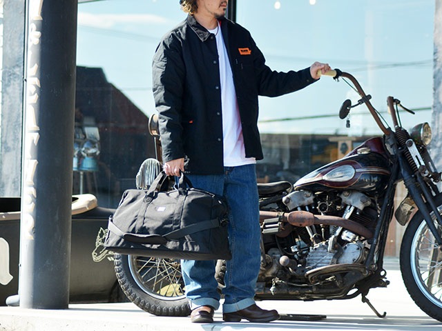 BLUCO/ブルコ】2025AW「Buric Nylon Boston Bag/ブリックナイロン