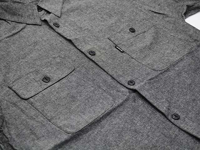 全2色【BLUCO/ブルコ】2025SS「Chambray S/S Work Shirts/シャンブレー