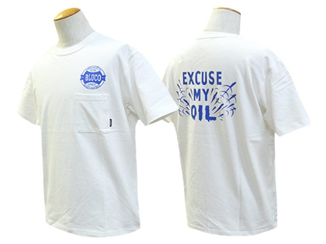 30% OFF)全5色【BLUCO/ブルコ】2025SS「Pocket Tee”OIL”/ポケットTee