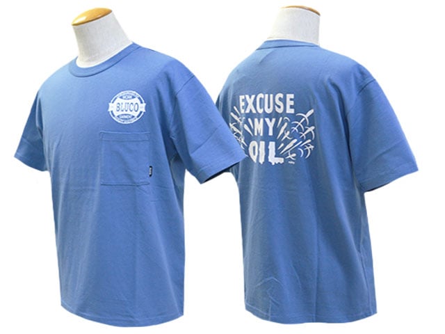 30% OFF)全5色【BLUCO/ブルコ】2025SS「Pocket Tee”OIL”/ポケットTee