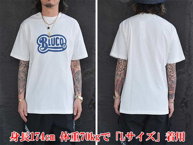 30% OFF)全5色【BLUCO/ブルコ】2025SS「Print Tee”OLD”/プリントTee