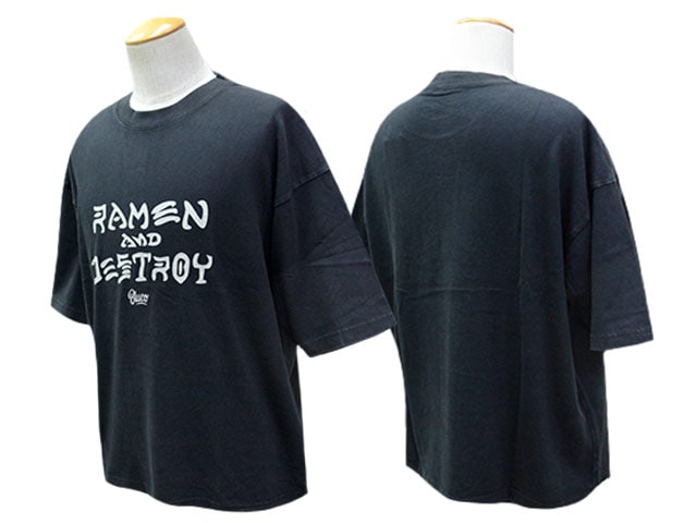 全3色【BLUCO/ブルコ】2026SS「Pigment Over Tee”RAMEN&DESTROY