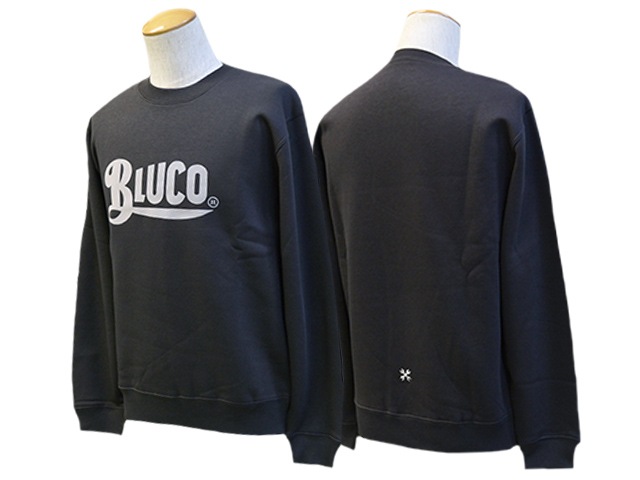 全4色【BLUCO/ブルコ】2023AW「Sweat Shirts”Old  Logo”/スウェットシャツ”オールドロゴ”」(1210)(BWG/UNCROWD/アンクラウド/アメカジ/ハーレー/バイカー/バイク/ホットロッド/WOLF  PACK/ウルフパック)-WOLF PACK