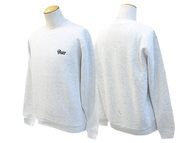 全4色【BLUCO/ブルコ】2023AW「Sweat  Shirts”Script”/スウェットシャツ”スクリプト”」(1213)(BWG/UNCROWD/アンクラウド/アメカジ/ハーレー/バイカー/バイク/ホットロッド/ホイールズアパレル/WOLF  PACK/ウルフパック)-WOLF PACK