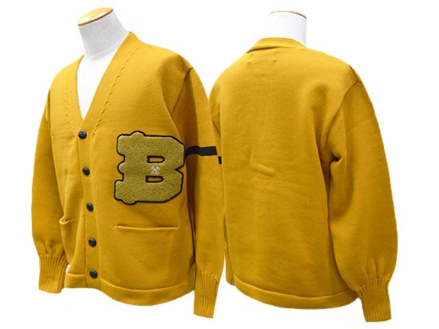 全3色【BLUCO/ブルコ】2025AW「Lettered Cardigan/レタード