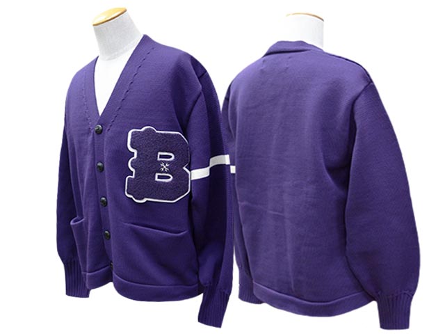 全3色【BLUCO/ブルコ】2025AW「Lettered Cardigan/レタード