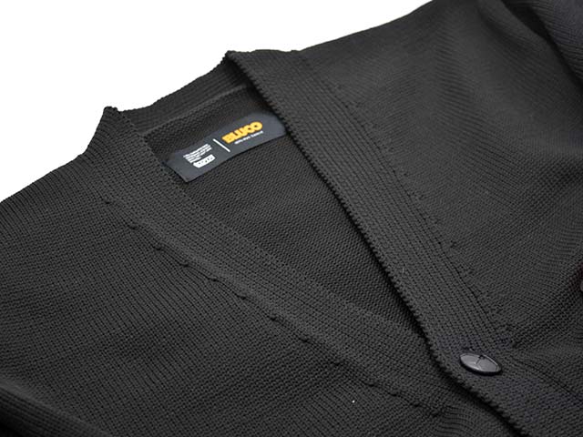 全3色【BLUCO/ブルコ】2025AW「Lettered Cardigan/レタード