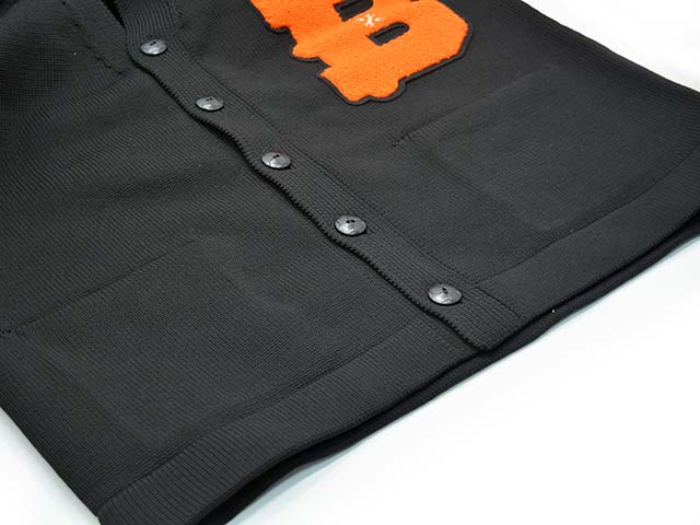 全3色【BLUCO/ブルコ】2025AW「Lettered Cardigan/レタード